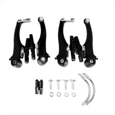 Imagem de Freio V-Brake Dianteiro Traseiro Sapata Nylon Allen 70Mm Preto Bicicleta Bike Mtb Aro 26 Infantil