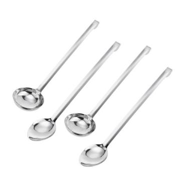 Imagem de Jogo Duas Colheres de Arroz e Concha Aço Inox 50cm - Weck