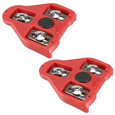 Imagem de CyclingDeal Chuteiras para bicicleta compatíveis com Peloton Look Delta (9 graus) – Conjunto de chuteiras para ciclismo e bicicleta de estrada – Compatível com pedais e sapatos para bicicletas ergométricas para uso interno Peloton