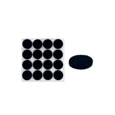 Imagem de Protetores de Feltro Adesivo para Móveis, 20mm, 16 Unidades, 5mm Espessura, Redondo