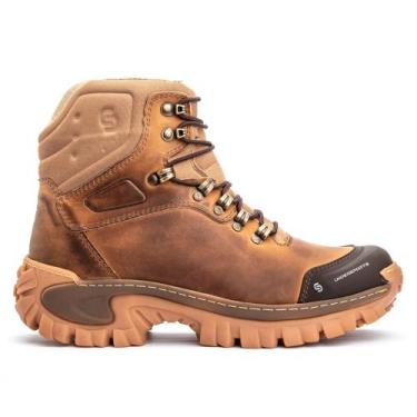 Imagem de Bota Coturno Undersports Conquest Couro Nobuck, Whisky c010 w, 43