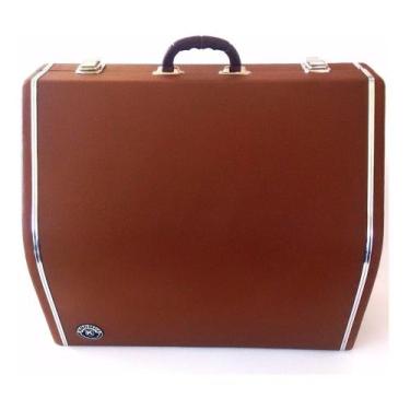 Imagem de Estojo Case Para Acordeon 80 Baixos Scandalli Kromus Cor Marrom