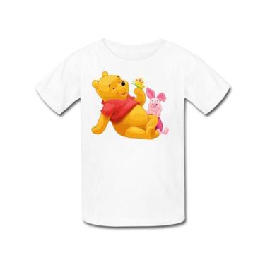 Imagem de CAMISA CAMISETA INFANTIL MENINO MENINA URSINHO POOH desenho - Retha Es