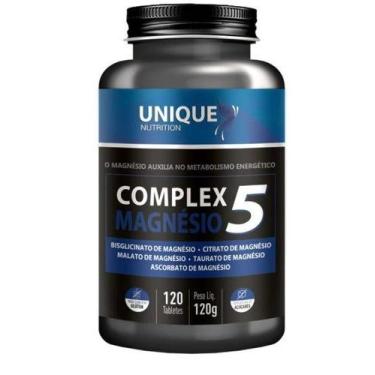 Imagem de Complex mag 5 unique 120 tabs - Unique Nutrition