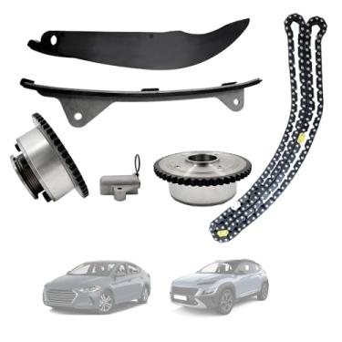 Imagem de Kit de corrente de distribuição com rodas dentadas VVT FIT Kia Soul Forte Cerato Tucson Sportage, Hyundai Elantra Kona i30 1.8L 2.0L – Substitua OEM # 24321-2E010, 24350-2E011