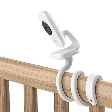 Imagem de Aobelieve Suporte de grampo flexível para câmera de monitor de bebê HelloBaby HB50