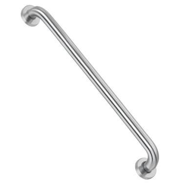 Imagem de Barra de Apoio Banheiro Aço Inox 80cm Barra de Segurança e Acessibilidade para Idosos e Cadeirantes Fixação na Parede (2)