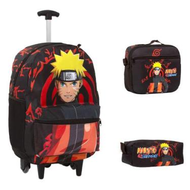 Imagem de Mochila Escolar Infantil Carrinho Naruto Juvenil Resistente - TOYS 2U