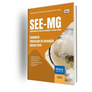 Imagem de Apostila SEE-MG - Geografia - Professor de Educação Básica (PEB) - Apo