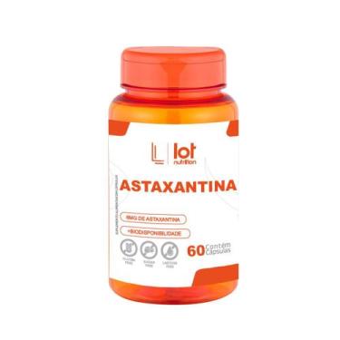Imagem de Astaxantina 6mg 60 cápsulas - LOT NUTRITION, Sem Sabor