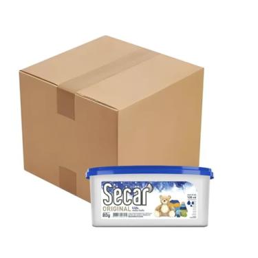 Imagem de Kit 24 Antimofo Secar 80g Original Ambiente Úmido Umidade Bolor Fungos Ácaros Bactérias Mau Cheiro Odores Roupas Despensa Armária Pia Balcão (Kids)