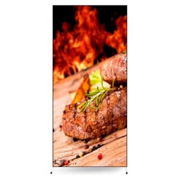 Imagem de Painel Lateral Romano Veste Fácil 0,90x2,20m Churrasco (PLCHO0001)