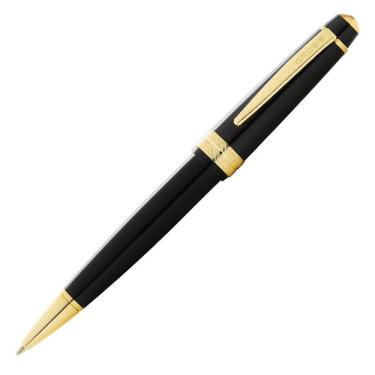 Imagem de Caneta Esferográfica Cross Bailey Light Preto C/Dourado