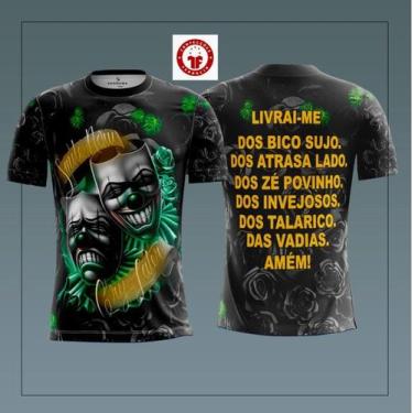 Imagem de Camiseta de Quebrada Chora Agora Ri Depois Favela - Ferracin, Preto, X