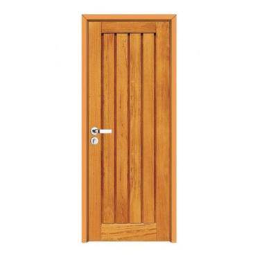 Imagem de Kit Porta Pronta Forte - Madeira Maciça - Angelim - no-brand, 2,13m x 