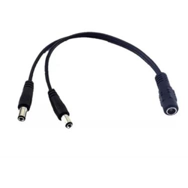 Imagem de Kit 2 Cabo Conector Adaptador Rabicho P4 1 Fêmea 2 Macho