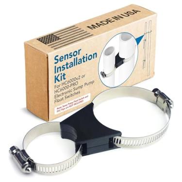 Imagem de HydroCheck Sensor Installation Kit for HC6000V2 & HC6000 For Float Switches - Eliminates Stray Paths, Prevents False Triggers from High Iron & Mineral Content Water - 3/4 PVC Pipe Not Included