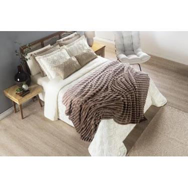 Imagem de Cobertor Casal Queen para Frio intenso Dupla Face super macio varias c