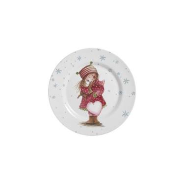 Imagem de Conjunto com 6 Pratos de Sobremesa Sweet Christmas Natal Ø21cm - Allea