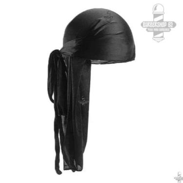 Imagem de Bandana Touca Durag - Barbershopp62, Preto