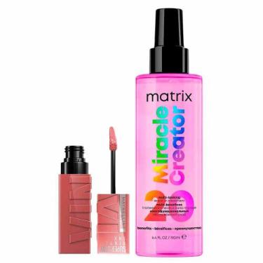 Imagem de Matrix e Maybelline NY Kit - Leave-In Multifuncional Miracle Creator +