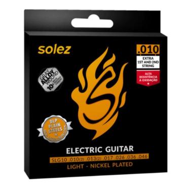 Imagem de Encordoamento Guitarra Solez .010 Slg10 Ga