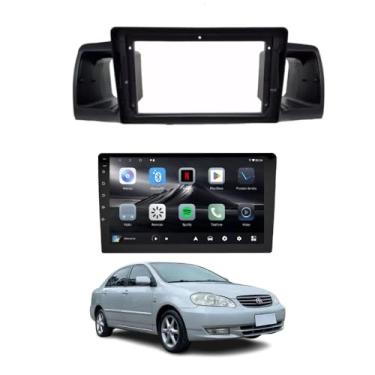 Imagem de Central Multimídia Corolla 2003 2004 2005 2006 2007 2008 Adak G2 Tela de 9" QLED 2GB de RAM 64GB Android Auto e Carplay + Câmera de ré - PLAY-2964/G2