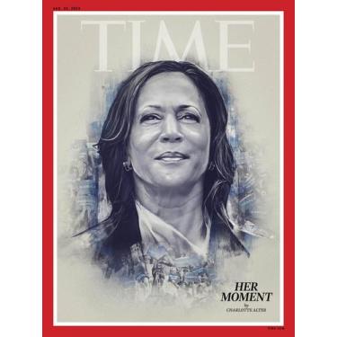 Imagem de Revista TIME 08.26.24 Edição Kamala Harris para presidente - a360media