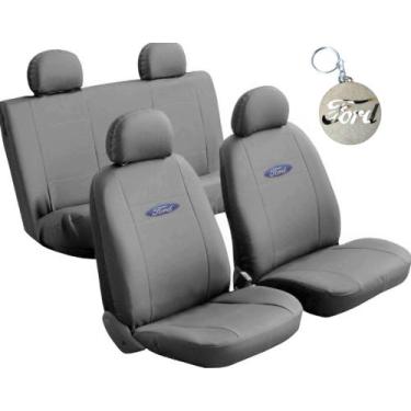 Imagem de capa banco de carro couro cinza para Focus 2014 2019 - gj acc