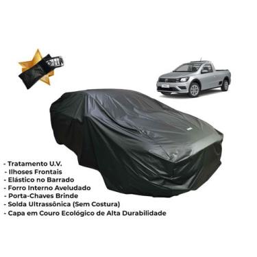 Imagem de Capa Protetora Carro VW Saveiro Térmica Forro Macio - Kahawai Capas Im