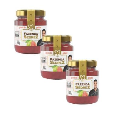 Imagem de Combo Geleia de Goiaba 270g Fazenda Sedrez - 3 unid