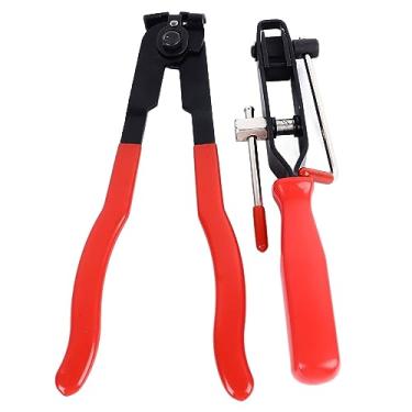 Imagem de Alicates de braçadeira de junta CV Definir ferramenta profissional de bangem de botas pesas para uso com alicates de corte para reparo e manutenção automotiva feita de 45 tamanho