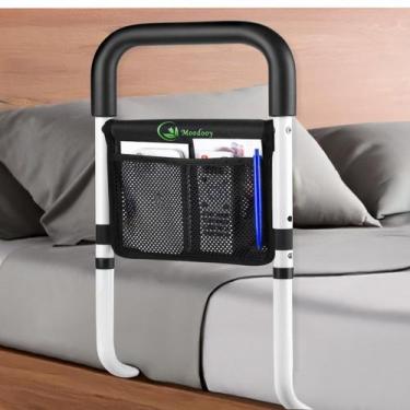 Imagem de Bed Rails Moodooy para idosos e adultos Safety Queen Size