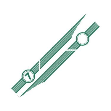 Imagem de Adesivos Para Porta Lateral De Carro Mini Cooper Clubman Countryman 2 