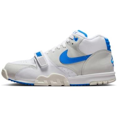 Imagem de Nike Tênis masculino Air Trainer 1 (FJ4183-100, branco/branco / foto azul), Branco Summit branco foto azul, 40 BR