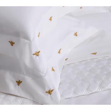 Imagem de FRONHA ABEILLE DOURADO 100% ALGODÃO CETIM 600 FIOS 50X90