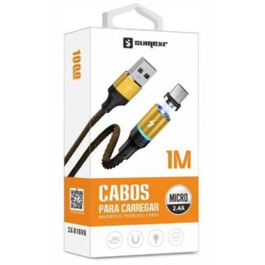 Imagem de Cabo magnético micro usb sumexr