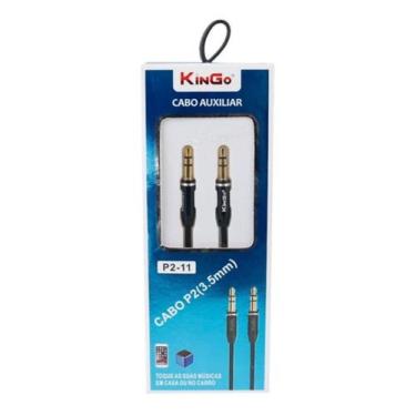 Imagem de Cabo Aux P2 (3.5mm) Kingo P2-11