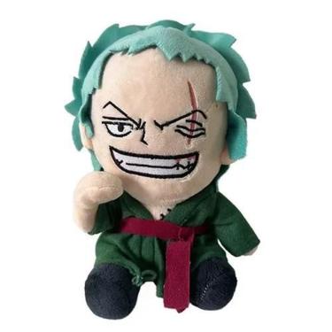Imagem de Boneco Pelúcia Zorro Anime One Piece 22Cm Antialérgico