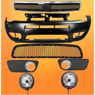 Imagem de Para-choque Dianteiro Palio G3 + Grade + Milha 2004 A 2010 - DF&B