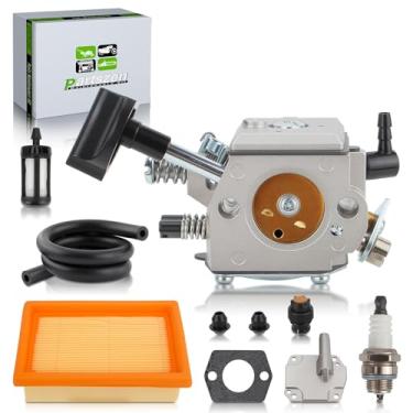 Imagem de partszen 4203 120 0601 Carburador 4203 120 0603 para BR400 SR320 SR340 SR380 SR400 SR420 BR320 BR340 BR380 BR420 Mochila soprador de folhas com filtro de ar de linha de combustível de vela de ignição