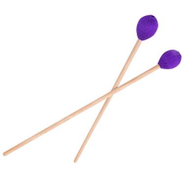 Imagem de Domary Marimba Stick Mallets de Alça de Faia Acessórios de Xilofone Misturados Fios para Reprodução de Percussão (Roxo)