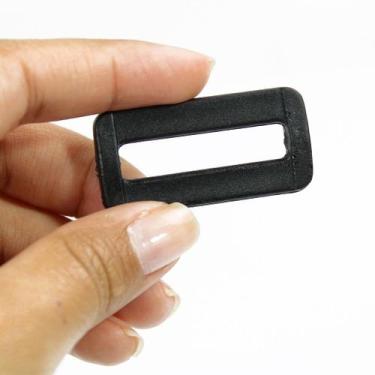 Imagem de Regulador De Alça Retangular Preto Fita Largura 3,5cm Para Mochila 50 