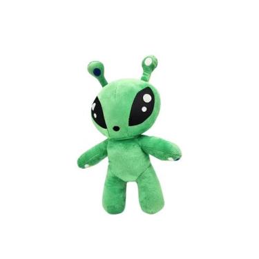 Imagem de Brinquedo de Pelúcia Alienígena 30Cm Verde  Boneco Extraterrestre Maci