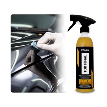 Imagem de Cera rápida de Carnaúba Tok Final - Brilho Intenso e Proteção toque limpeza finalizador detalhamento automotivo polimento protege