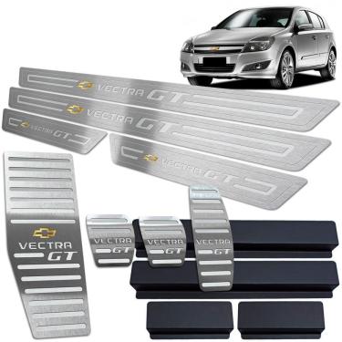 Imagem de Descanso Pedaleira Manual Soleira Prata Vectra Gt 2008 2011