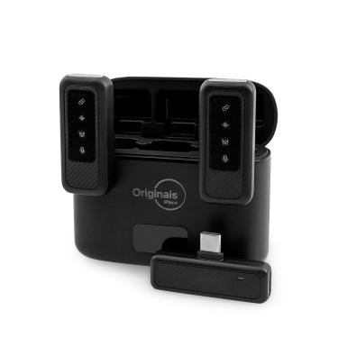Imagem de Microfone de Lapela, Duplo, USB-C, Originais iPlace