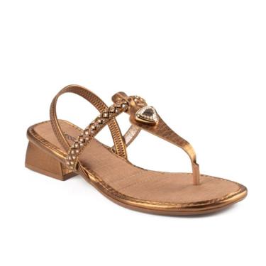 Imagem de Sandália Feminina De Salto Bloco Mississipi Mf342-0002