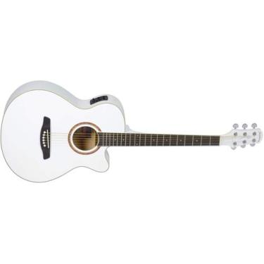 Imagem de Violão Strinberg Eletroacustico Berlin BE30C WH Branco