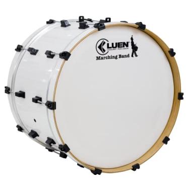 Imagem de Bombo 16"X14"(Colete) Form Ferr Preto Pele Leitosa C/Anel- Luen